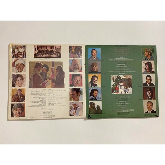 2 LP Lot Christmas America Album Two / Home For The Holidays EX Vinyl Various - Picture 2 of 5